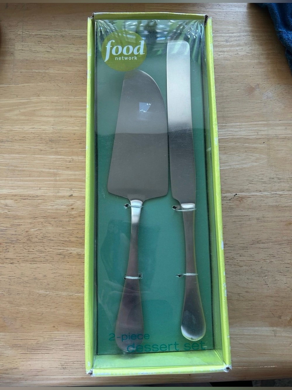 Food Network 2 piece dessert set pie cake server